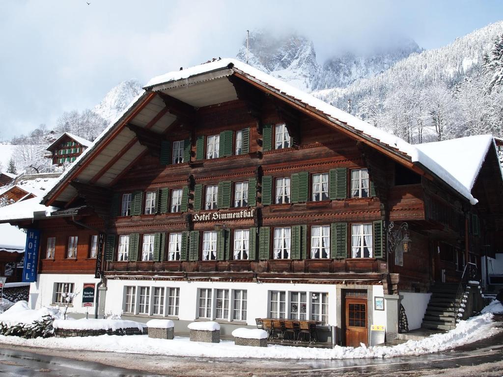 Hotel Simmental Boltigen Buitenkant foto
