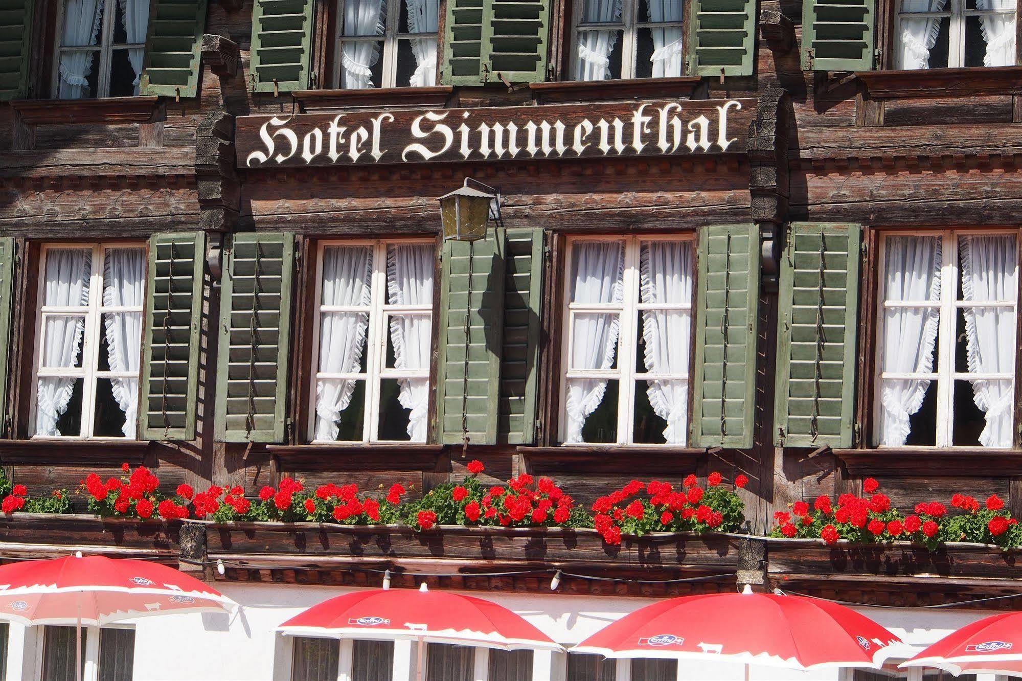 Hotel Simmental Boltigen Buitenkant foto